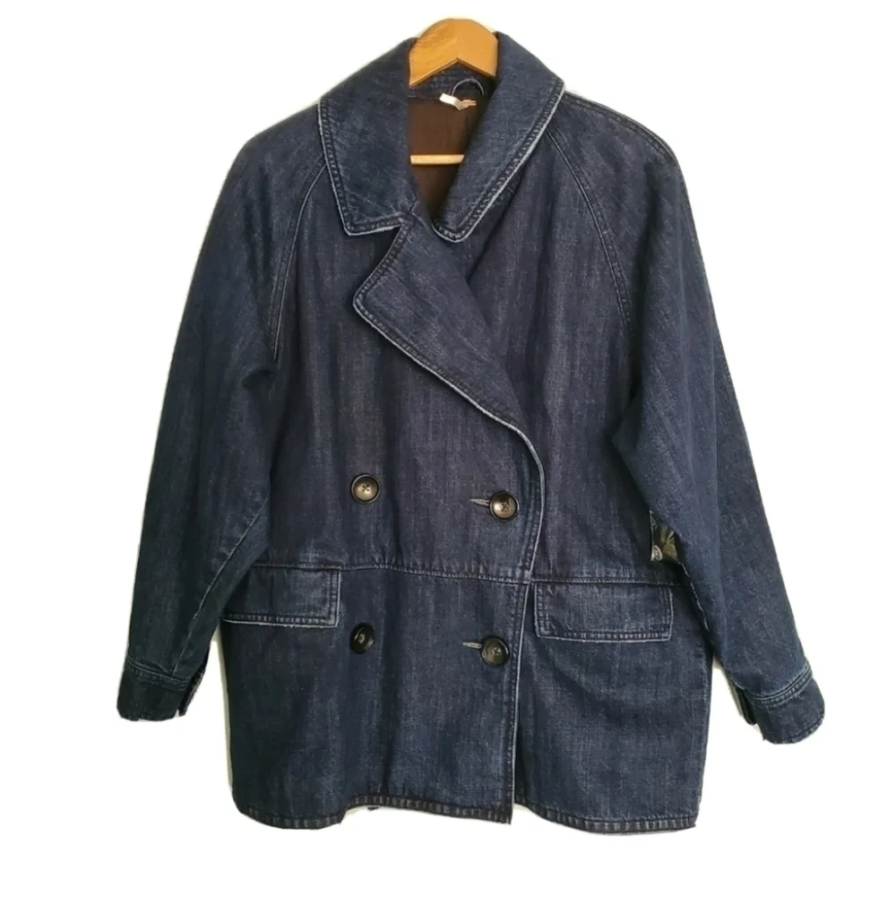 NEW Free People Denim Dolman Jacket - Picture 2 of 5